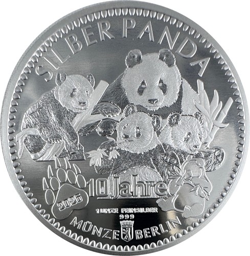 Silber panda 2026 unze 999 - unze,