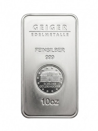 Geiger silberbarren - oz,
