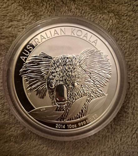 Australian koala silbermünze - australian,
