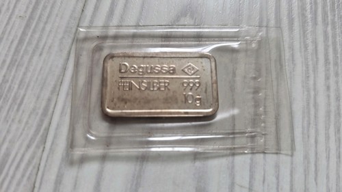 Silberbarren 10g oz 999 - 1,