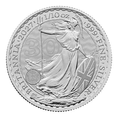 Silbermünze oz britannia - silbermünze, 1/10