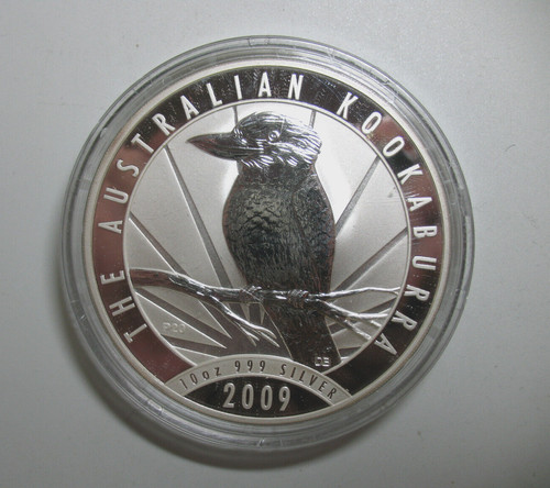 Silbermünze kookaburra - oz,