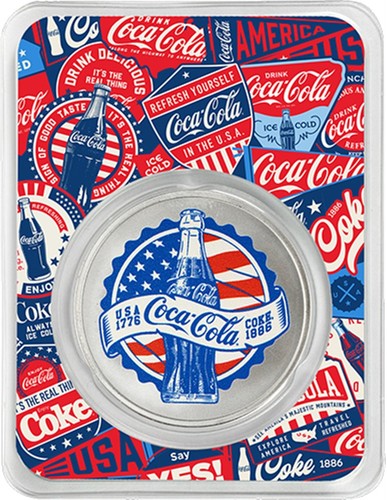 Silberbarren usa coca cola - cola, ®