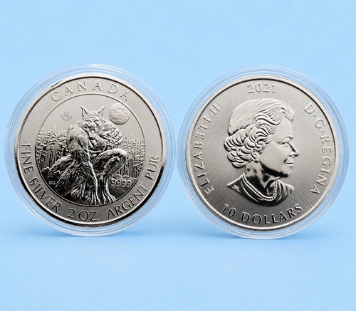 Kanada dollars 2021 werwolf - 10,