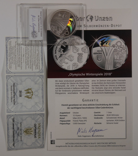 Treff ukraine silber 10 - oz,