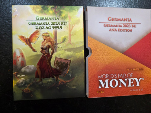 Silber germania 2023 - oz,